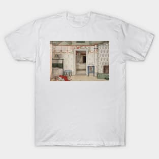 Brita's Forty Winks. From A Home by Carl Larsson T-Shirt